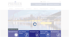 Desktop Screenshot of premierdentalpartners.com